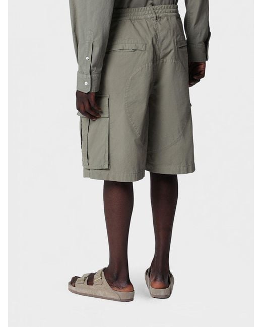 DSquared² Gray Knee-Length Cargo Shorts for men
