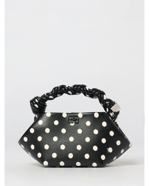 Ganni Black Bou Bag