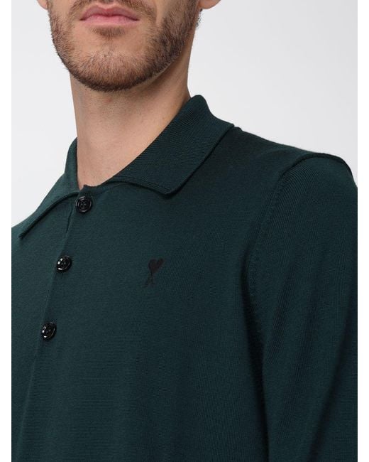 AMI Green Sweater for men