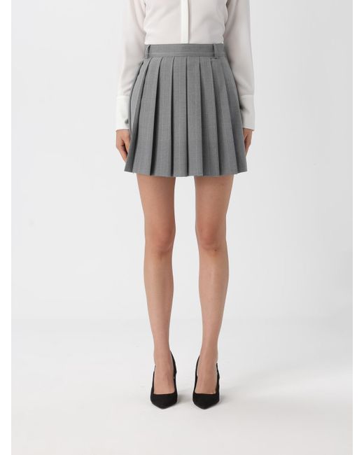 Falda Mujer Mar De Margaritas de color Gray