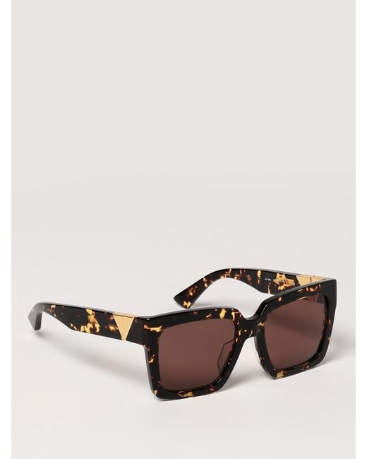 Bottega Veneta Natural Acetate Sunglasses