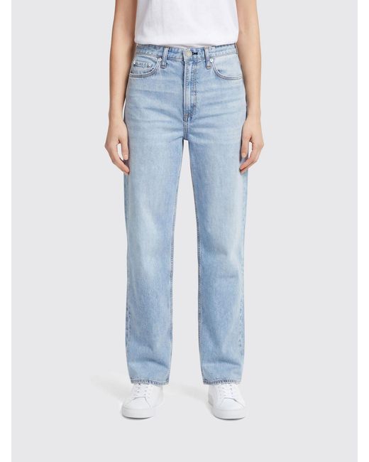 Rag & Bone Blue Rag &Amp Bone 5-Pocket Jeans