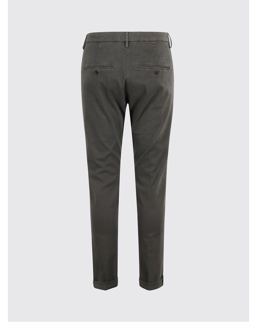 Dondup Gray Trousers for men