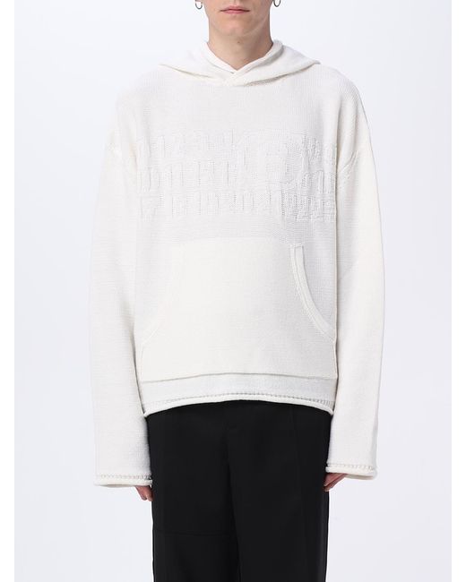 MM6 by Maison Margiela White Sweatshirt for men