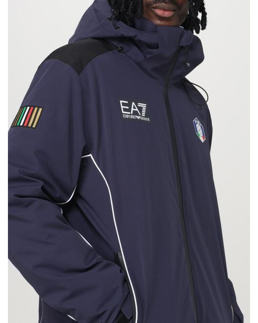 EA7 Blue Jacket for men