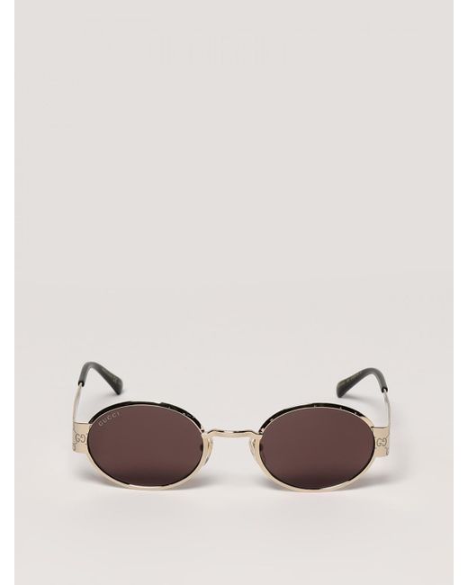 Gucci Natural Gg1854S Metal Sunglasses