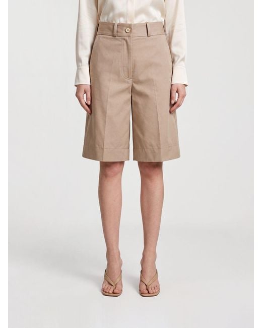 Patou Natural Cotton Shorts