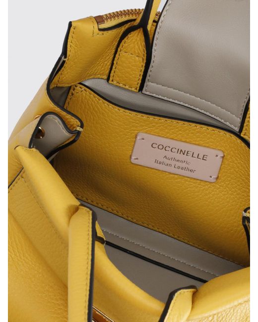Borse A Mano Arlettis di Coccinelle in Yellow