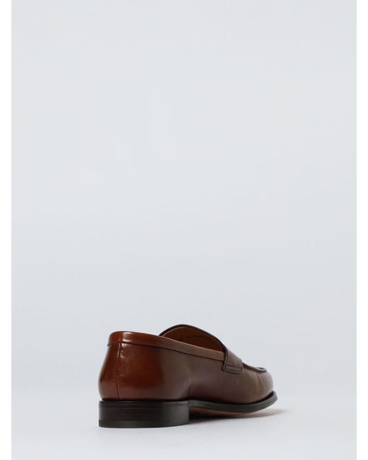 Church's Brown Penny Milford Leather Loafers for men