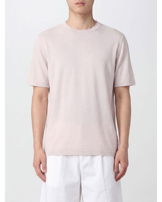 Kangra White Basic Cotton T-Shirt for men