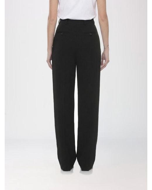 Elisabetta Franchi Black Viscose Pants