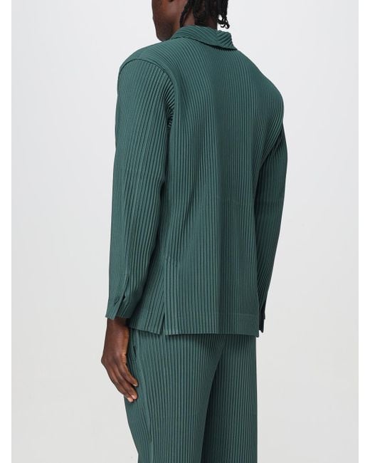 Homme Plissé Issey Miyake Blazer Herren in Green für Herren