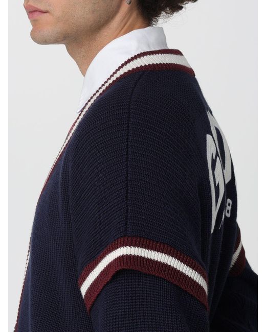 Gcds Blue Cardigan for men