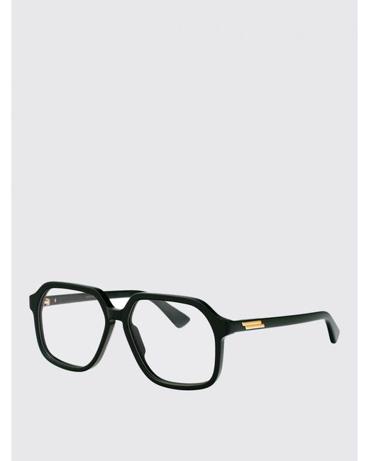 Bottega Veneta Green Acetate Optical Glasses for men