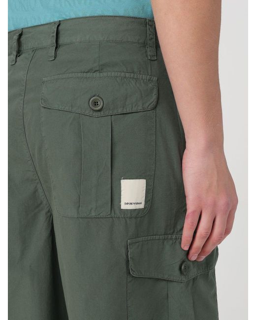 Emporio Armani Green Short for men