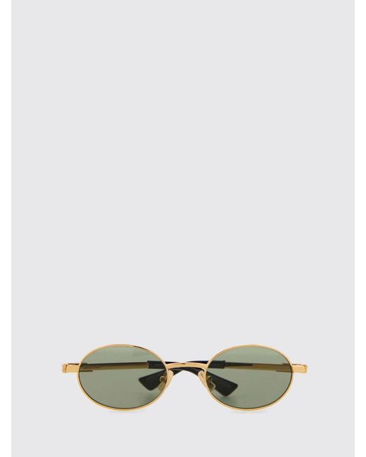Bottega Veneta Metallic Metal Sunglasses