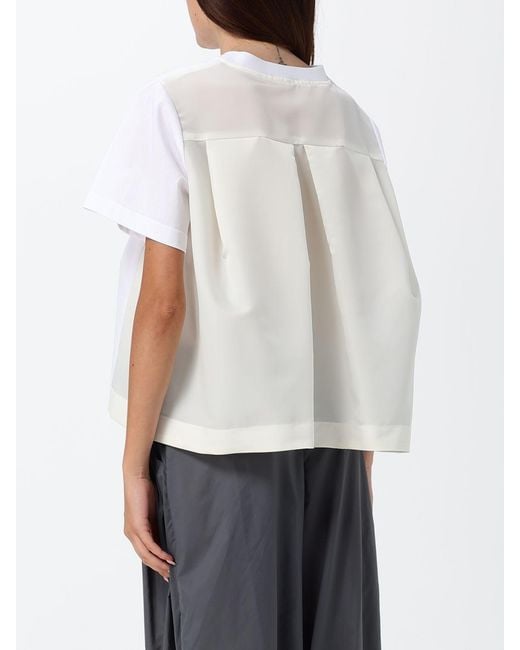 Sacai White T-Shirt