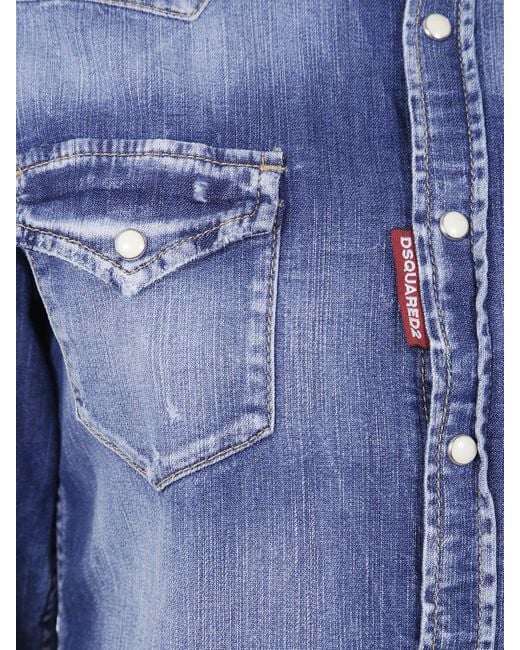 DSquared² Blue Shirt