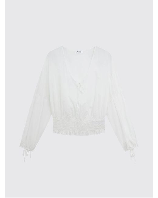 Aspesi White Cotton Blouse