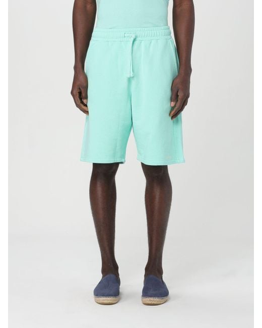 Pantalones cortos Mc2 Saint Barth de hombre de color Green