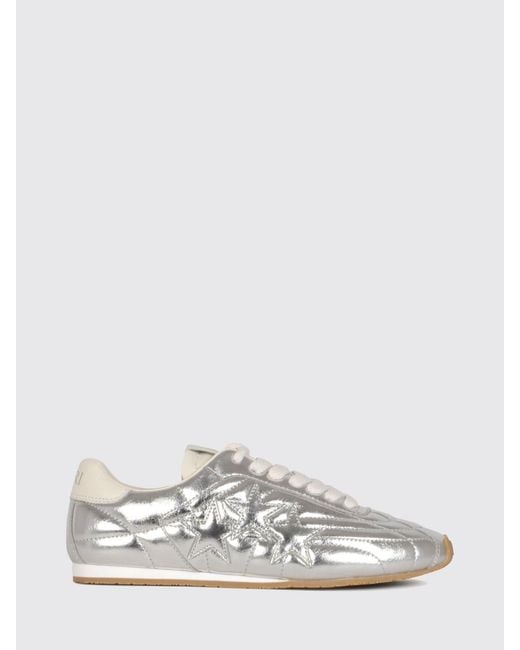 Amiri White Pacific Football Slim Quilted Laminated Leather Sneakers