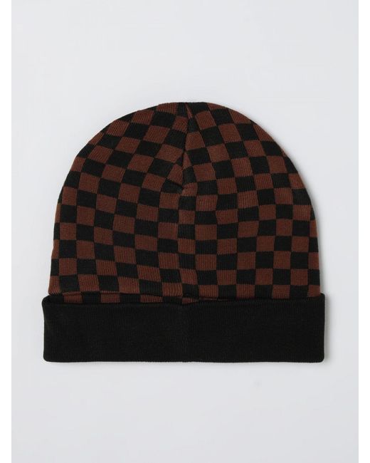 Sprayground Black Stretch Polyester Beanie Hat for men