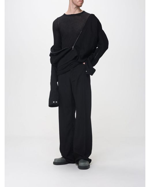 Rick Owens Blue Wool Shirt Jacket for men