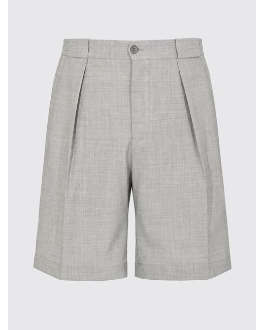 Briglia 1949 Gray Tailored Knee-Length Bermuda Shorts for men