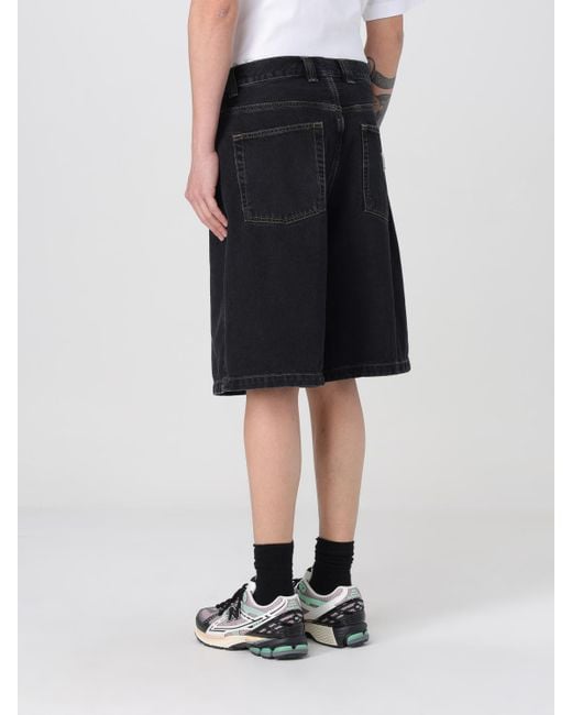 Carhartt Black Denim Shorts for men
