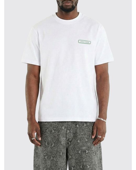 Daily Paper White Printed Cotton T-Shirt for men