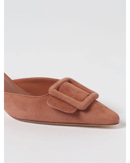 Manolo Blahnik Pink Shoes