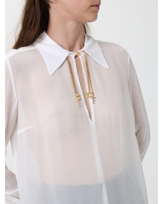 Elisabetta Franchi White Shirt