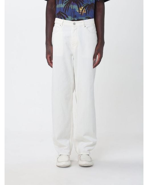 Drole de Monsieur White Jeans for men