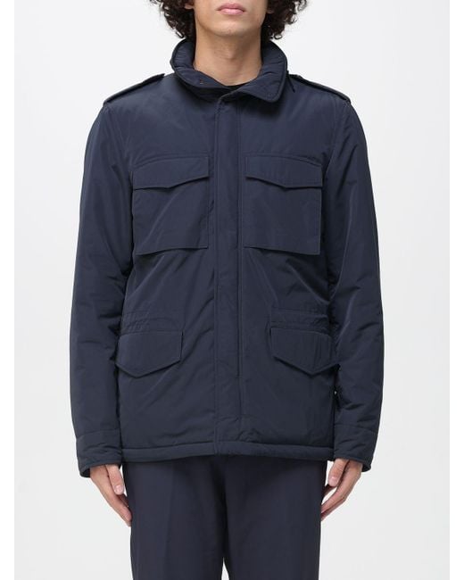 Aspesi Blue Coat for men