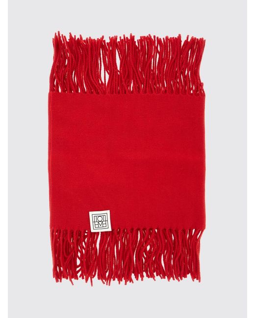 Totême  Red Scarf