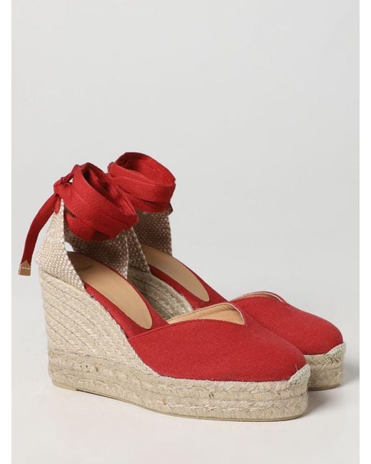 Castaner red espadrilles new arrivals