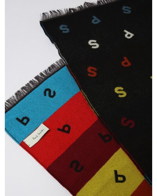 Paul Smith Black Scarf for men