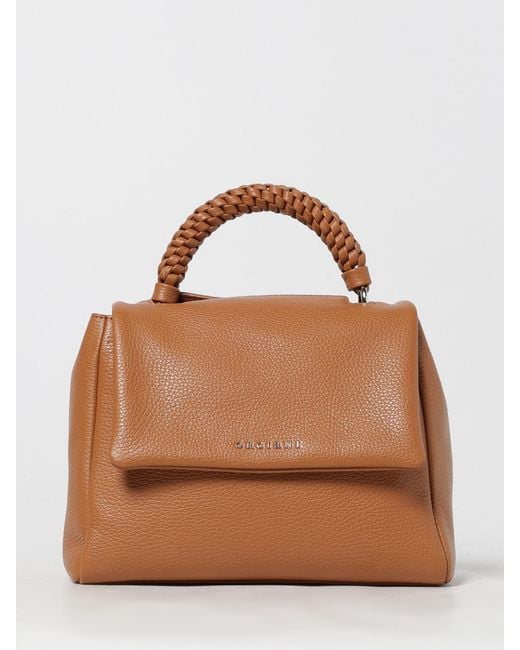 Orciani Brown Handtasche Damen