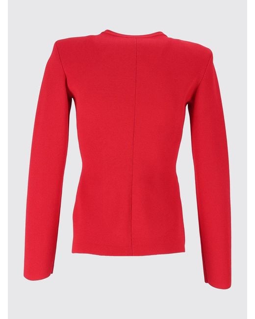 Elisabetta Franchi Red Slim Fit Cardigan