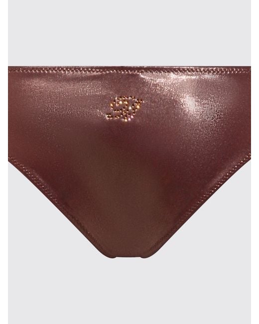 Blumarine Multicolor Stretch Polyester Bikini Bottom