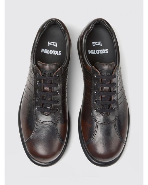 Camper Multicolor Pelotas Vegetable-Tanned Leather Sneakers