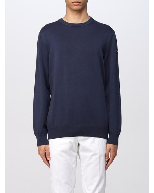 Paul & Shark Blue Sweater for men