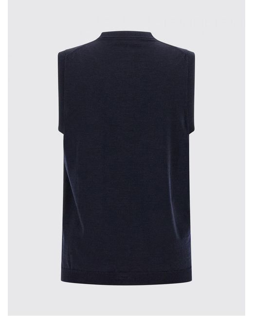 Zanone Blue Suit Vest for men