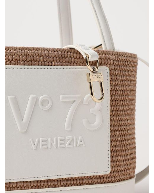 V73 White Shoulder Bag