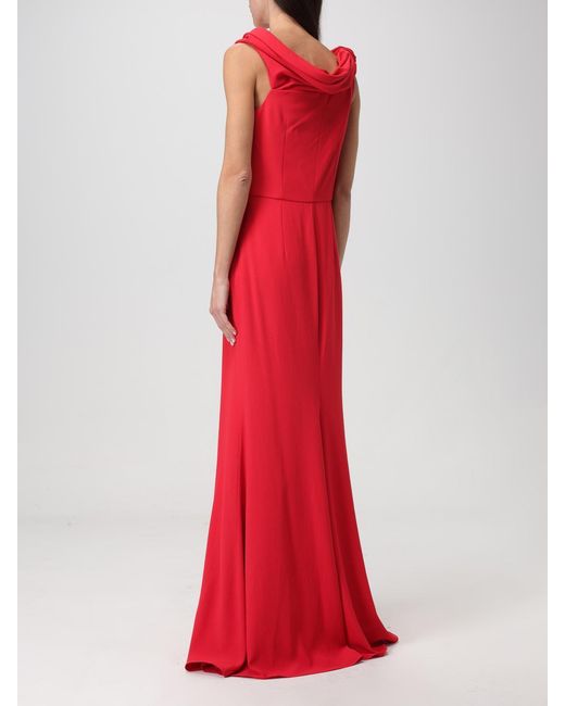 McQueen Red Dress