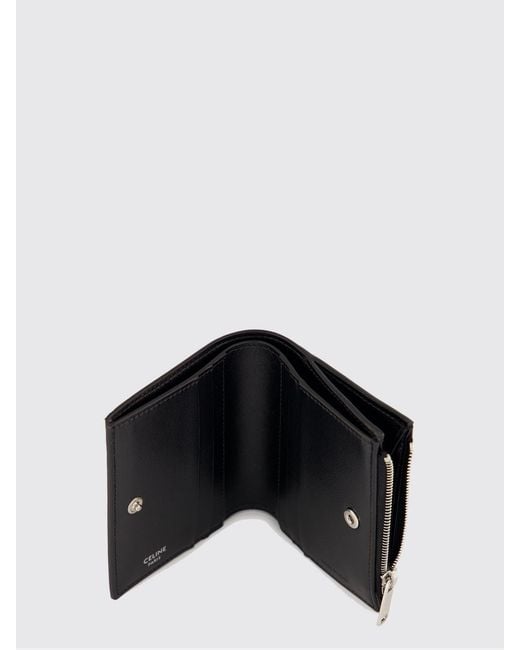 Céline Gray Bifold Wallet for men