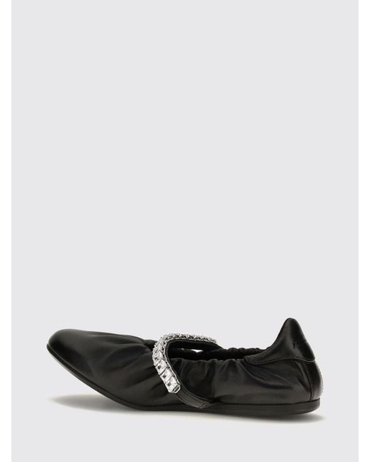 Jimmy Choo Black Ballet Flat