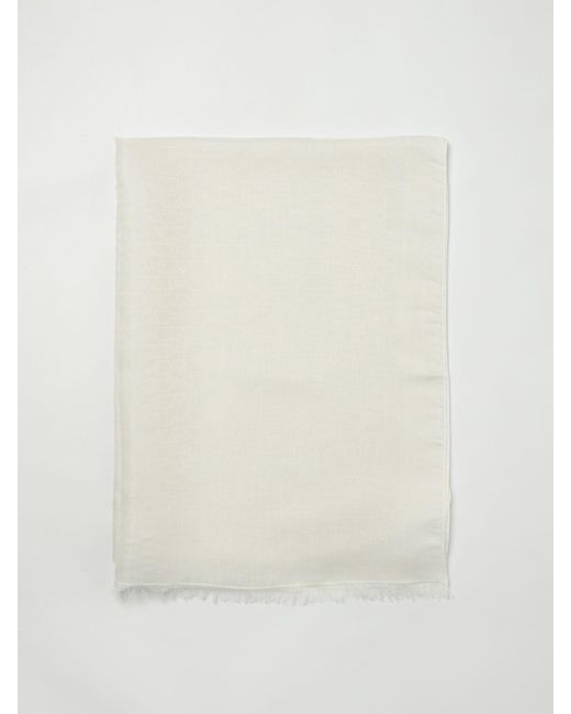 Emporio Armani White Neck Scarf