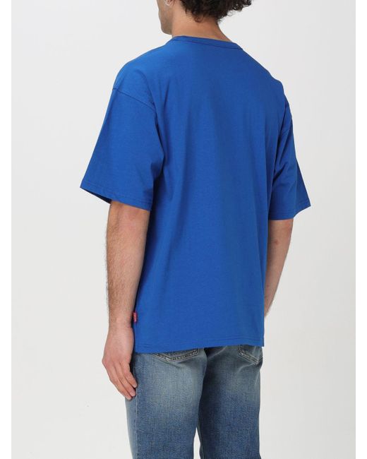 DIESEL Blue T-shirt for men