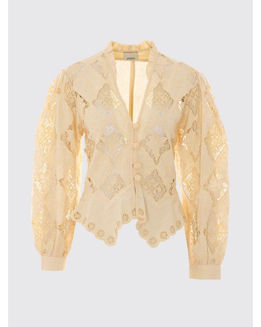 Isabel Marant Natural Lace Shirt